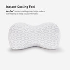 Bedgear Knee Pillow 25.4X20.3X15.7 White